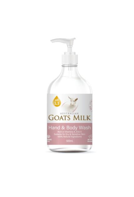 GOATS MILK HAND AND BODY WASH LIQUID